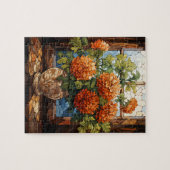 Herfst Bloemen Marigold Puzzel 110 Stks. 20,3 x 25 (Horizontaal)