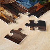 Herfst Bloemen Marigold Puzzel 110 Stks. 20,3 x 25 (Zijkant)