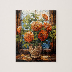 Herfst Bloemen Marigold Puzzel 110 Stks. 20,3 x 25