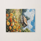 Herfst Bloemen Marigold Puzzel 110 Stks. 20,3 x 25 Legpuzzel (Horizontaal)