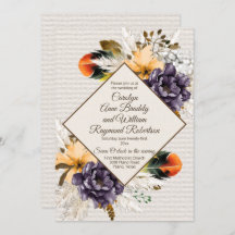 Herfst bloemen met Pampas Grass en Veer Weddenscha