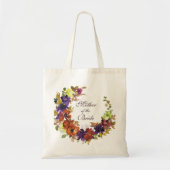 Herfst Bloemen Moeder van de bruid Bruiloft Tote Bag (Voorkant)