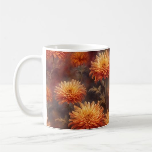 Herfst bloemen mok (Links)