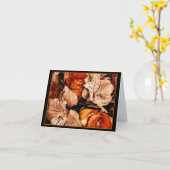 Herfst bloemen notitiekaart (Gele Bloem)
