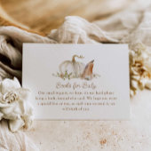 Herfst Bloemen Pompoen Boeken voor Baby Informatiekaartje