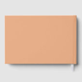 Herfst Bloemen Pompoen Bruiloft Gastenboek (Achterkant)