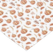 Herfst Bloemen Pompoen Patroon Thanksgiving Tafelkleed (Gekanteld)