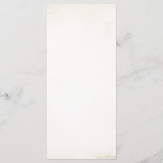 Herfst Bloemen Pompoen Thanksgiving Diner Menu (Achterkant)