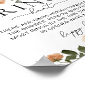 Herfst Bloemen Ring Hunt Vrijgezellenfeest spel Poster (Hoek)