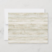 Herfst Bloemen Rode Waterverf Bladervormige Respon Kaart (Achterkant)