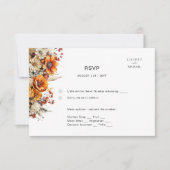 HERFST BLOEMEN RSVP | ORANJE BLOEMEN | RUSTIEKE TR (Voorkant)