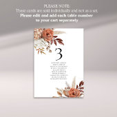 Herfst Bloemen Tafelnummer Namen Zitting Grafiek K