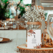 Herfst Bloemen Tafelnummer Namen Zitting Grafiek K