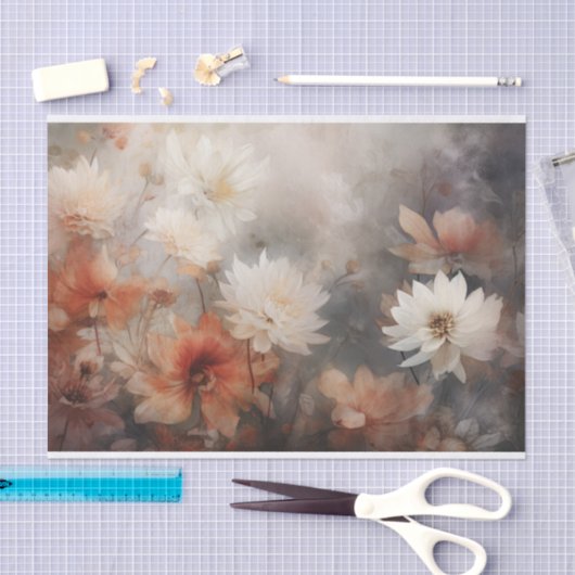 Herfst Bloemen Thanksgiving Halloween Decoupage Tissuepapier (Craft)