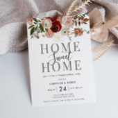 herfst bloemen uitnodiging voor het huishouden