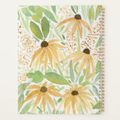 Herfst Bloemen Waterverf Zonnebloemen Planner (Achterkant)