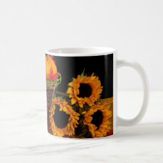 Herfst Bloemendecoratie Koffiemok