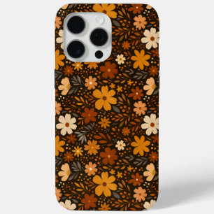 Herfst Bloemenpatroon – Herfstbloemen iPhone 15 Pro Max Hoesje