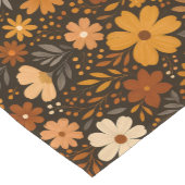  Herfst Bloemenpatroon – Herfstbloemen Korte Tafelloper (Hoek)