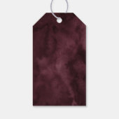 Herfst Bloemenpompoen Dankbaar Label Cadeaulabel (Achterkant)