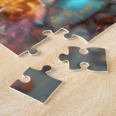 Herfst Bloemig Puzzel (Zijkant)