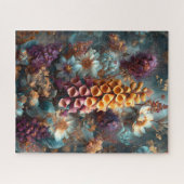 Herfst Bloemig Puzzel (Horizontaal)