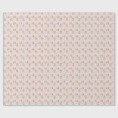Herfst Bloemige Boho Wilde Bloemen Cadeaupapier (Vlak)