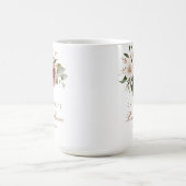 Herfst Bloemige Bruidsdouche Mok – Gepersonaliseer (Center)