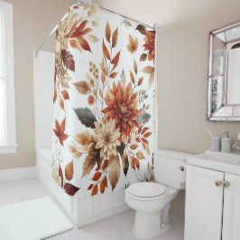 Herfst Bloemige Gordijn