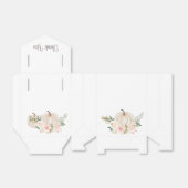 Herfst bloemige kleine pompoen bedankt bedankdoosjes (Uitgevouwen)