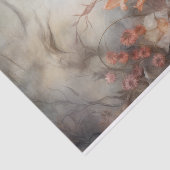 Herfst Bloemige Thanksgiving Halloween Decoupage Tissuepapier (Detail)