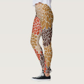 Herfst bloemmotief leggings (Links)