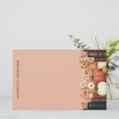 Herfst Bloemrijk Boekachtig Briefpapier (Staand voorkant)