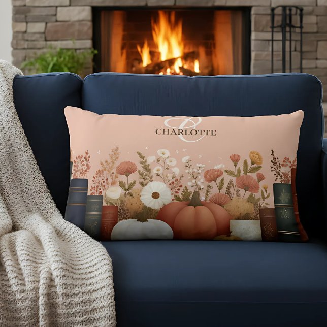  Herfst Bloemrijk Boekachtig Kussen (Creator heeft geüpload)