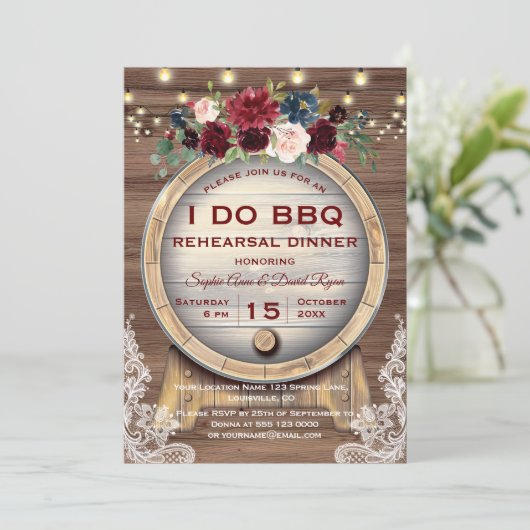 Herfst Bloemrijke Wijnvat Wijngaard Proefhuwelijk  Kaart (Staand voorkant)