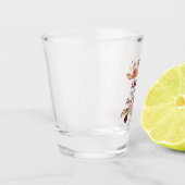 Herfst Bloemstuk Pompoen Shot Glas (Links)