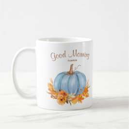 Herfst Blue Pumpkin Coffee Mok