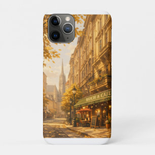 Herfst Boek & Café Straat Cozy Europese Steeg Case-Mate iPhone Case