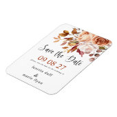 Herfst Boeket Bewaar de datum Magneet (Linkerzijde)