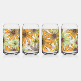 Herfst Boeket Drinkware Set Blikvorm Glas