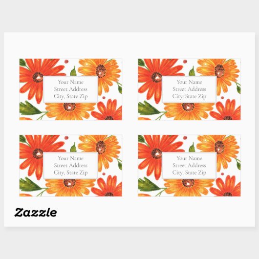 Herfst Boeket labels (Vel)