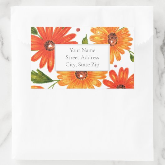 Herfst Boeket labels (Tas)