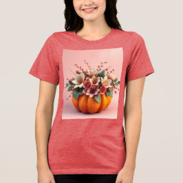 Herfst Boeket Pompoen Art T-shirt