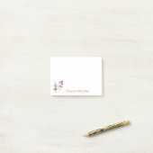 Herfst Boeket van Wilde Bloemen Post-it® Notes (Op bureau)