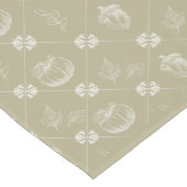 Herfst Boerderij Tafelloper - Sage Green (Hoek)