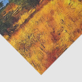 Herfst Boerderij Velden Ontvlekpapier Tissuepapier (Detail)