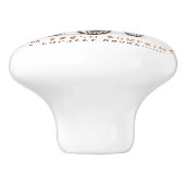 HERFST BOEREN MARKT KERAMISCHE KNOP (Zijkant)