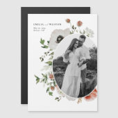 Herfst Boheemse Huwelijks Uitnodiging Magnet Magnetische Uitnodiging (Voorkant / Achterkant)