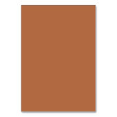 Herfst Boho Burnt Sinaasappel bruiloft Kaart (Achterkant)