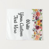 Herfst Boho Douche Fotocabine Achtergrond Prop Dec Wandkleed (Voorkant (horizontaal))